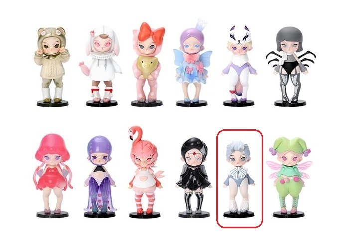 新品 AYLA Animal Fashion Show Blue gray deer POP MART POPMART ポップマート アイラ エルフ 検) Winter Elf LABUBU ラブブ_商品参考画像