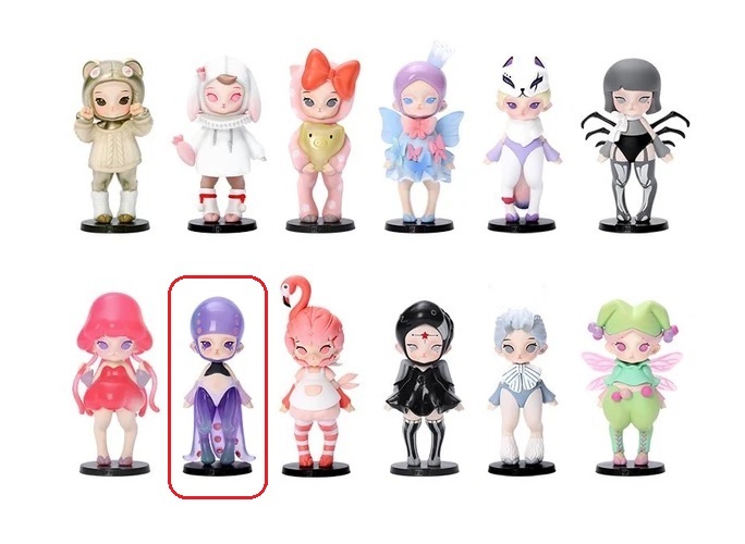 新品 AYLA Animal Fashion Show Octopus queen POP MART POPMART ポップマート アイラ エルフ 検) Winter Elf LABUBU ラブブ_商品参考画像