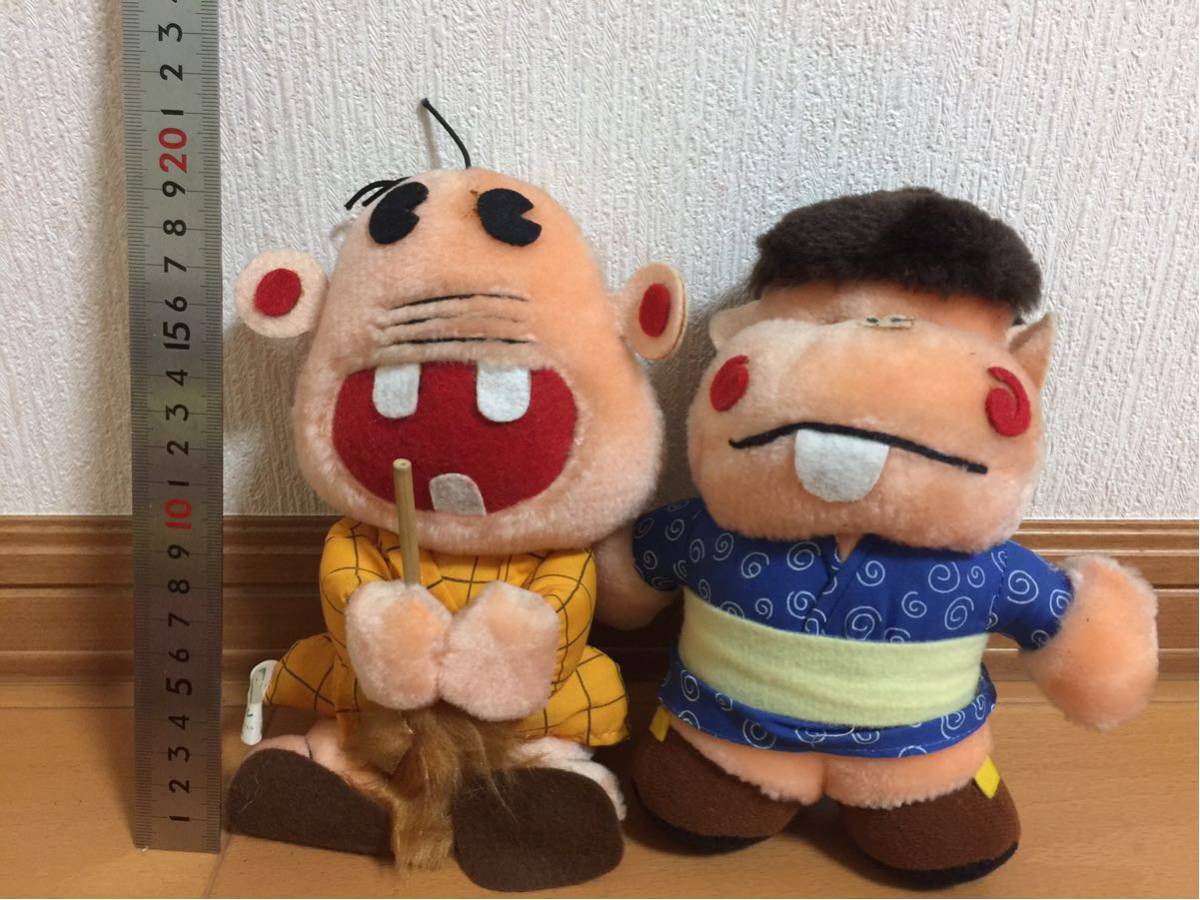 レトロ トミー 平成 天才バカボン ぬいぐるみ バカボン レレレのおじさん 2種セット Dejapan Bid And Buy Japan With 0 Commission