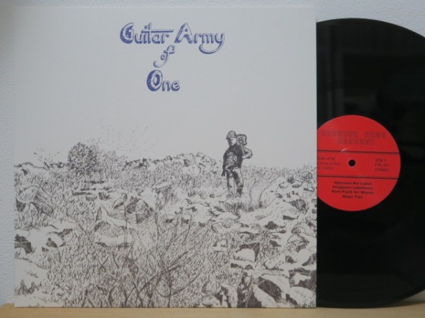 LP★WILLIE LANE / Guitar Army Of One (00年代/USサイケ・ギター/アシッド・フォーク/Reissue)_画像1