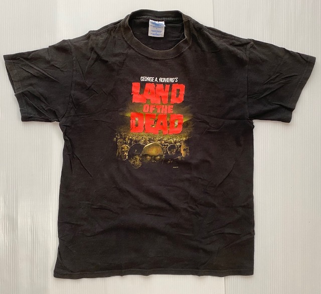 値引きする  00s ロメロ　映画 A 　ジョージ デッド　M ザ オブ ランド DEAD THE OF LAND Tシャツ オリジナル '05 文字、ロゴ