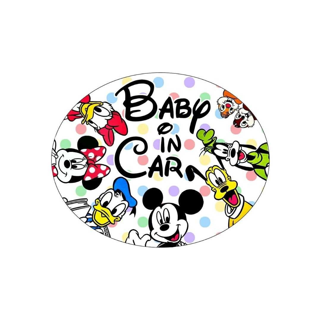 Paypayフリマ ミッキーフレンズ キッズインカー ベビーインカー ステッカー マグネット 吸盤 Paypayフリマ ミッキーフレンズ キッズインカー ベビーインカー ステッカー マグネット 吸盤