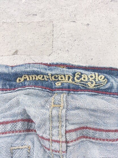 ◇ AMERICAN EAGLE OUTFITTERS アメリカンイーグル アウトフィッターズ ショート パンツ デニム 06LONG インディゴ * 1002796646720_画像3