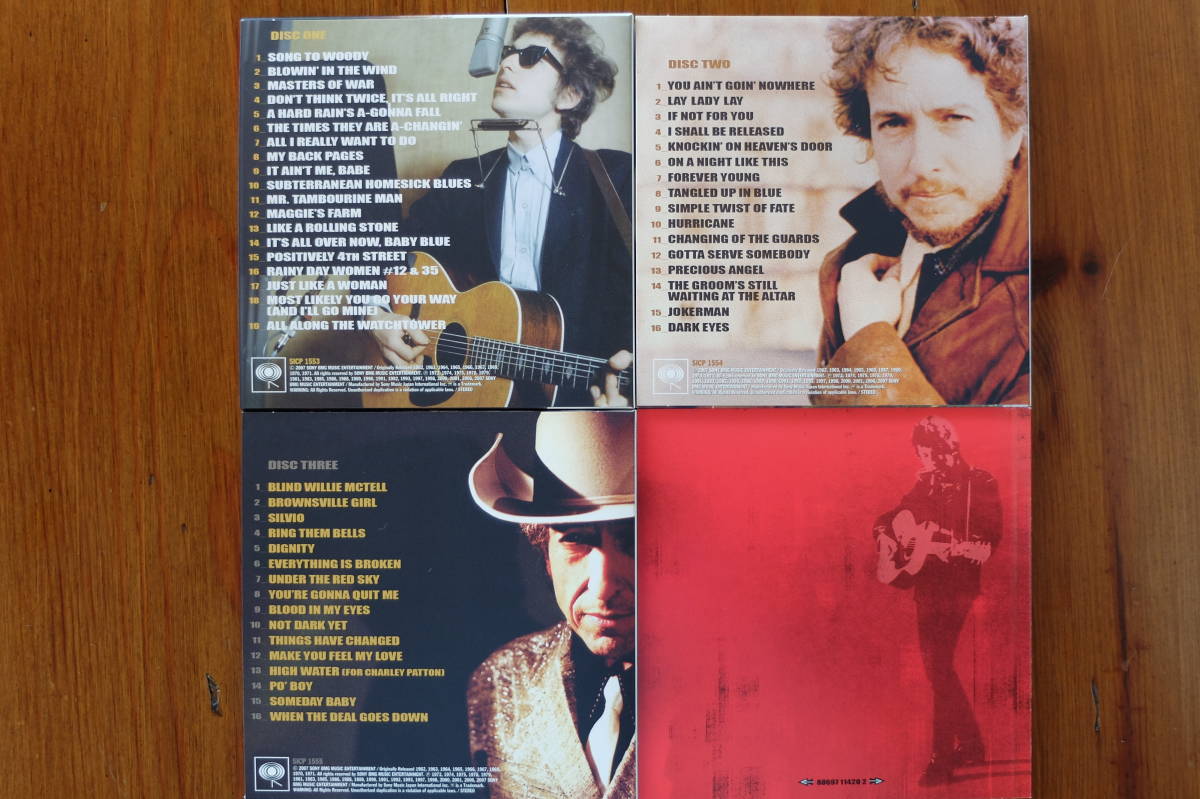 【紙ジャケ3枚組CD】【布張箱入り】ボブ・ディラン『DYLAN』BOB DYLAN_画像4