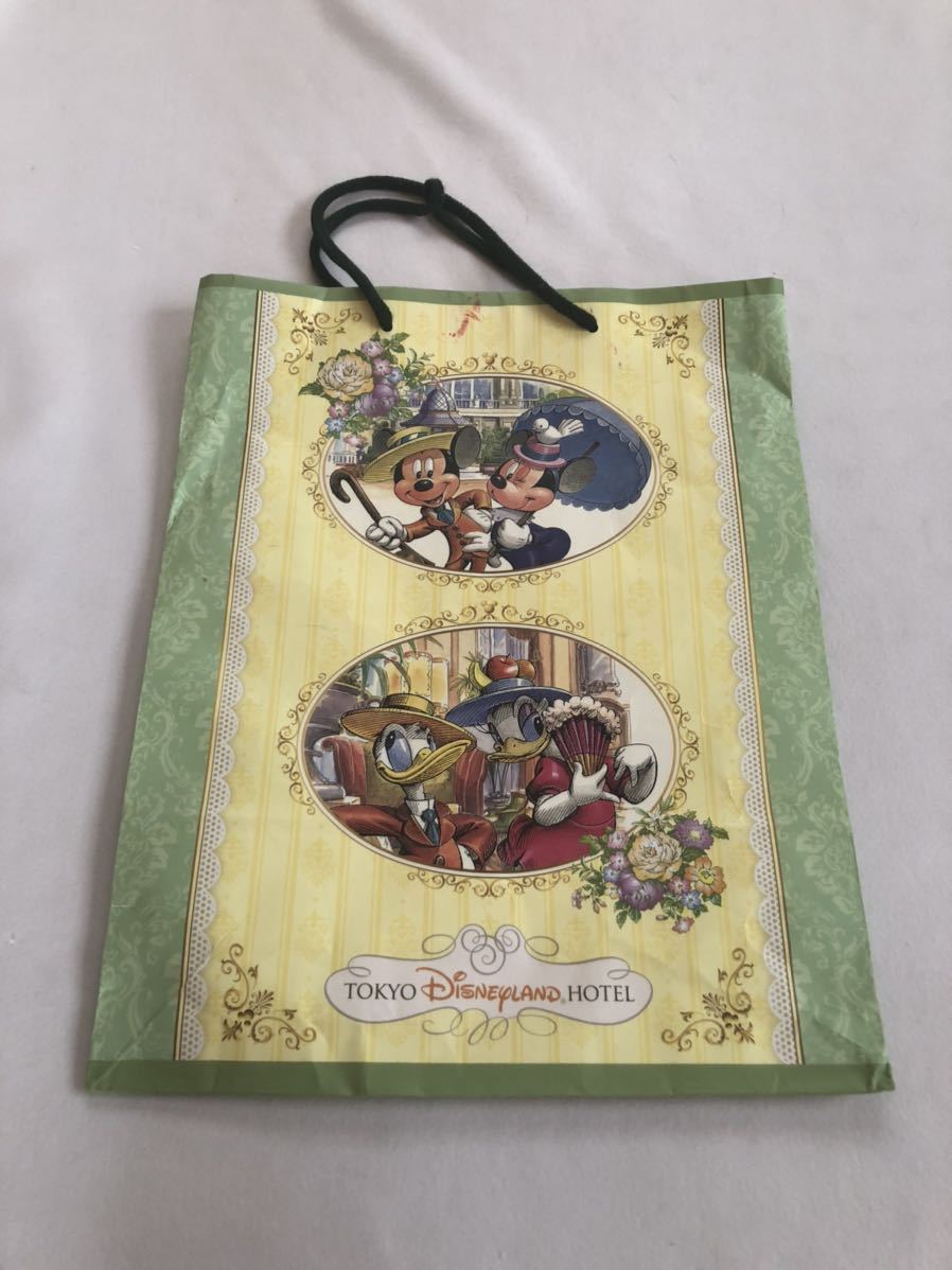 紙袋/東京ディズニーランドホテル/TOKYODisneyLAND HOTEL/オリジナル/手提げ/バック 非売品 ショップ袋/ディジー/ドナルド/ミッキー/ミニー_画像1