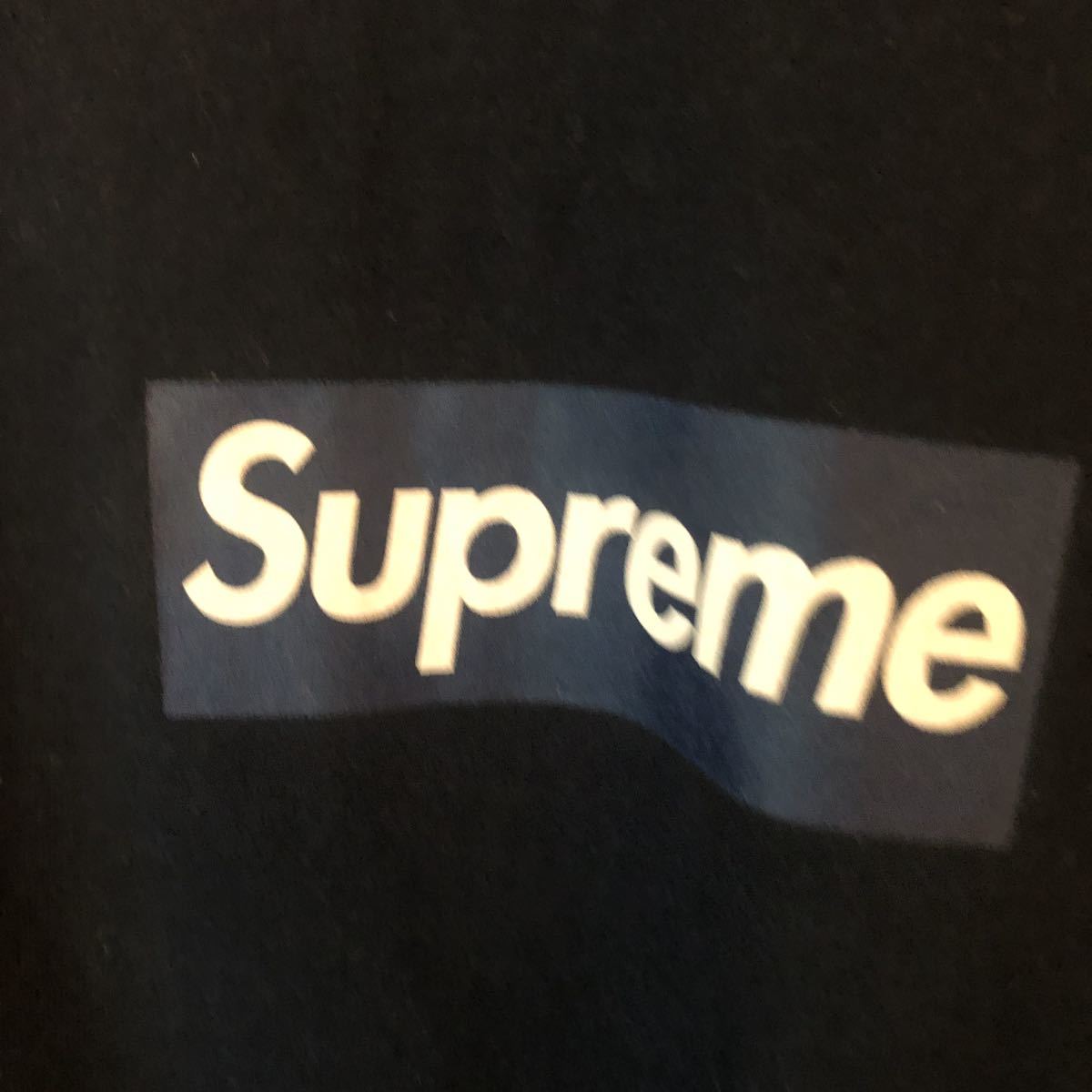 美品 Supreme New York Yankees Box Logo T-shirt Tee Navy