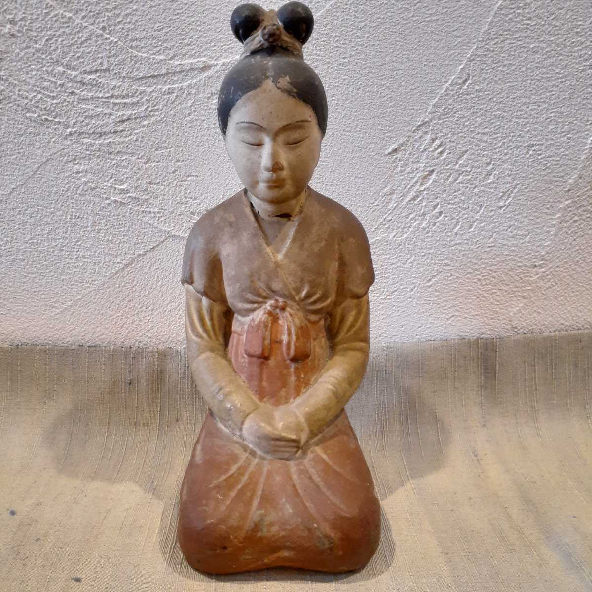  era Buddhism fine art . woman approximately 29cm×11cm×12cm