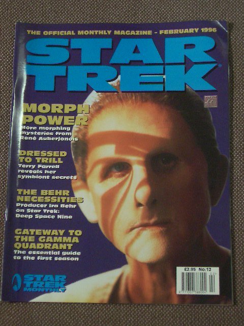 Star Trek Monthly #12 February 1996 (Titan) スタートレック専門誌_画像1