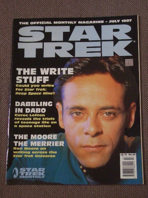 Star Trek Monthly #29 July 1997 (Titan) スタートレック専門誌の画像1