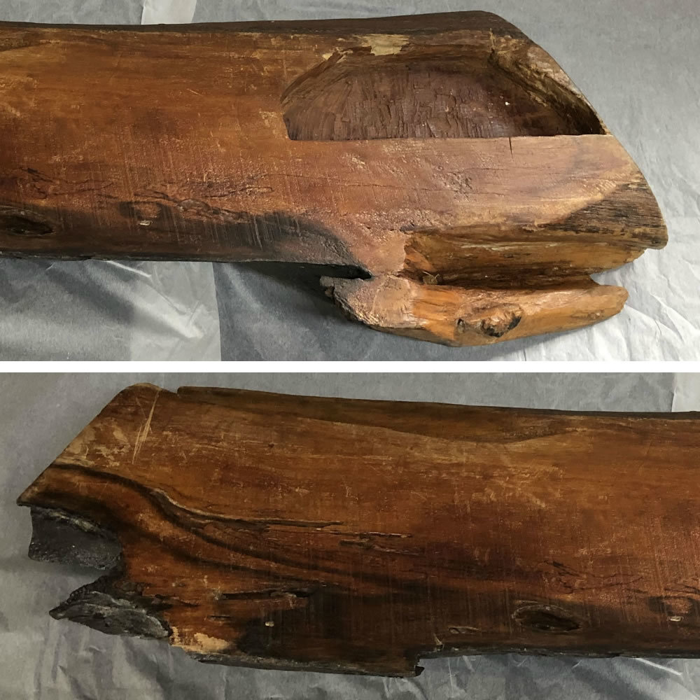 ○c954 黒柿古材板長さ90cm 厚み8cm 古材老木クロガキ台敷板花台盆栽台