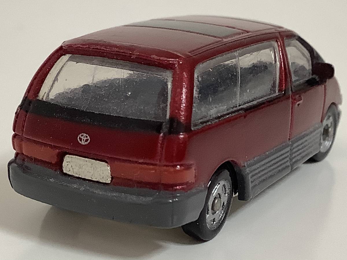 トヨタ 初代 エスティマ 10 2.4 前期型 1990年式~ 1/100 約4.7㎝ WANDA ミニカー 送料￥120_中古品ですスレキズがあります。
