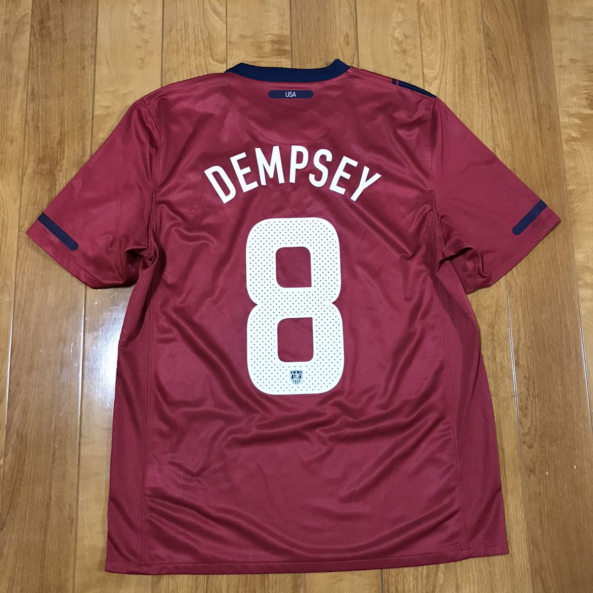 Paypayフリマ Nike サッカー アメリカ代表 Crint Dempsey クリント デンプシー 8 Usa サイズm 未使用 タグ付き 迅速発送 送料無料