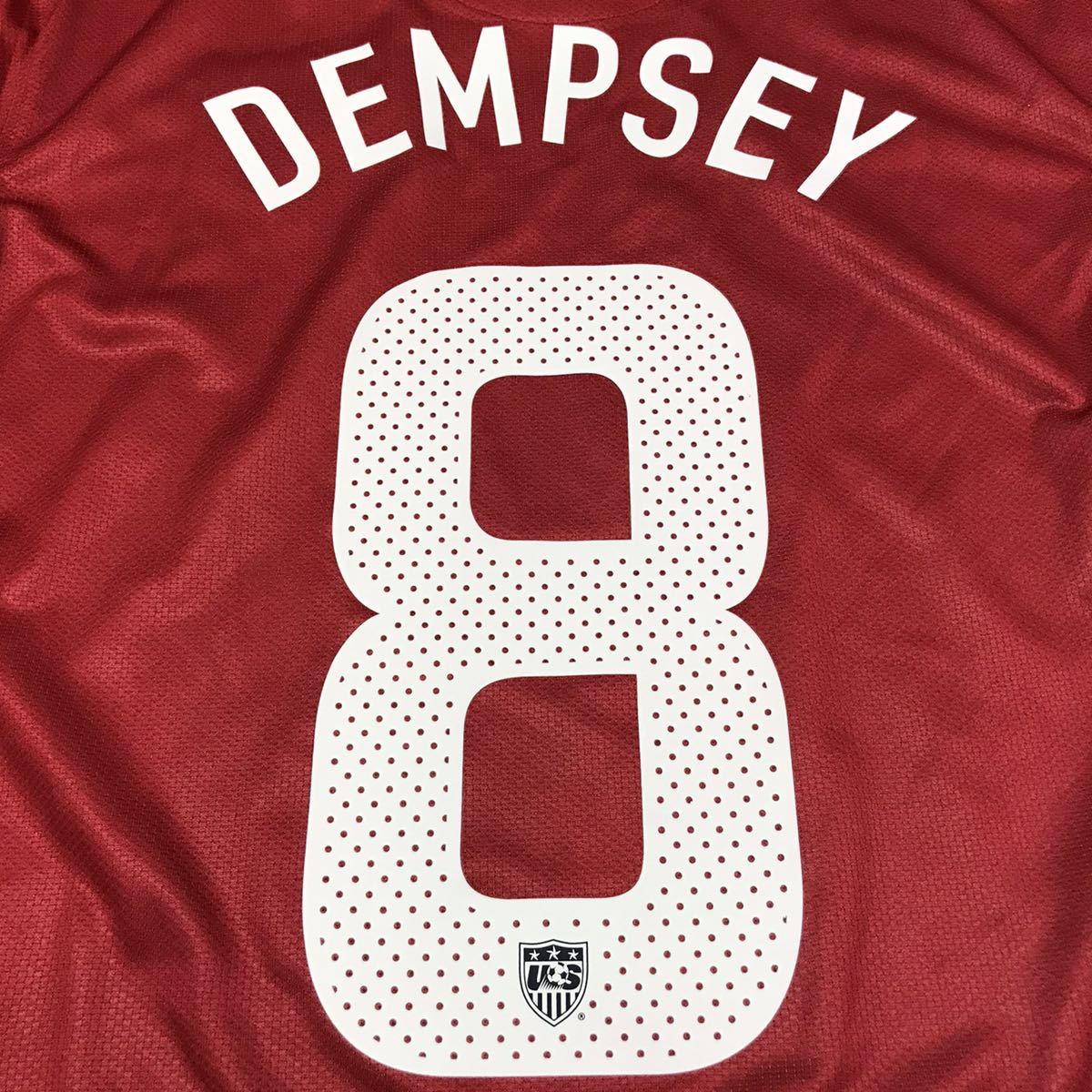 Paypayフリマ Nike サッカー アメリカ代表 Crint Dempsey クリント デンプシー 8 Usa サイズm 未使用 タグ付き 迅速発送 送料無料