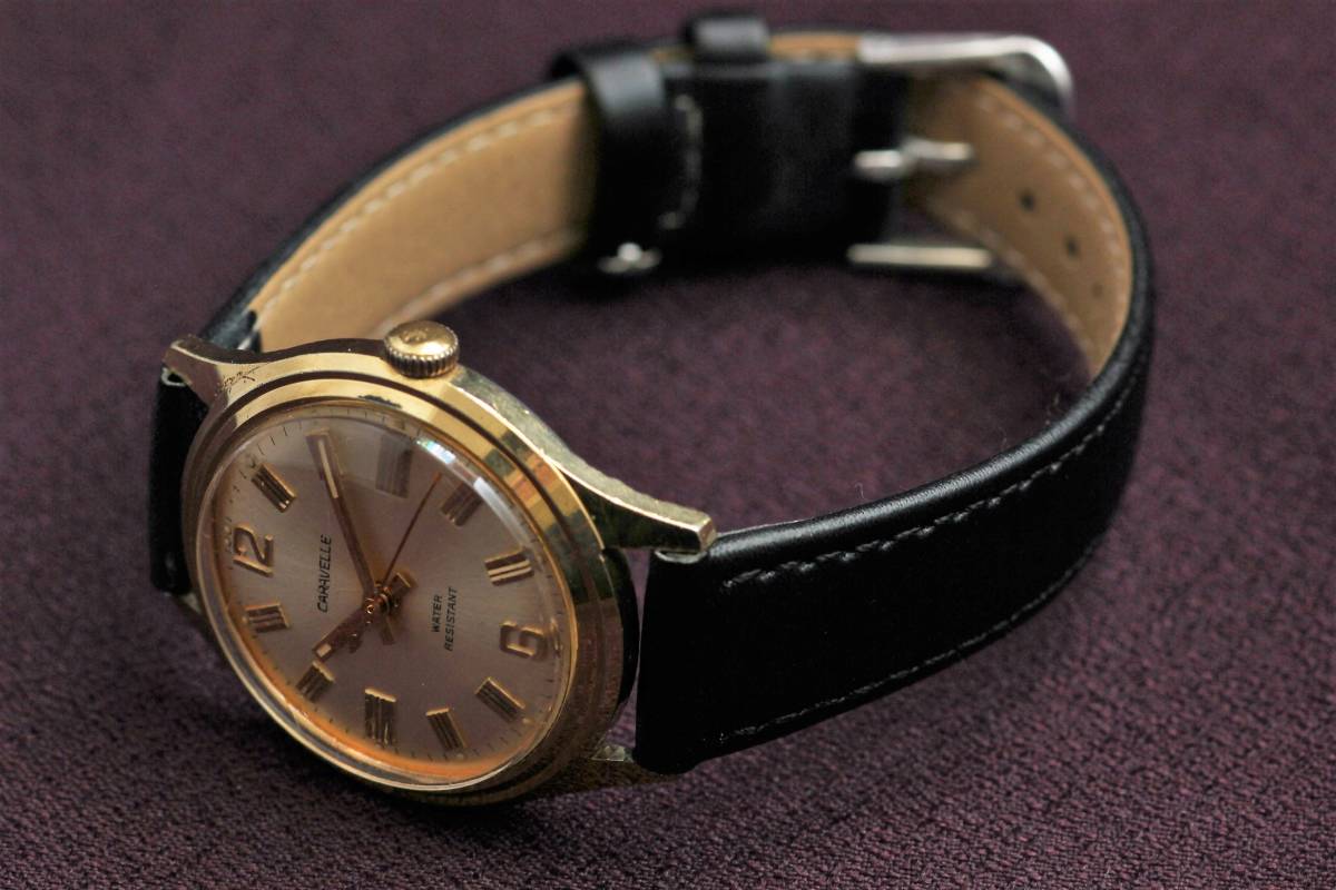 CARAVELLE キャラベル ブローバ 手巻き 時計 腕時計 ヴィンテージ