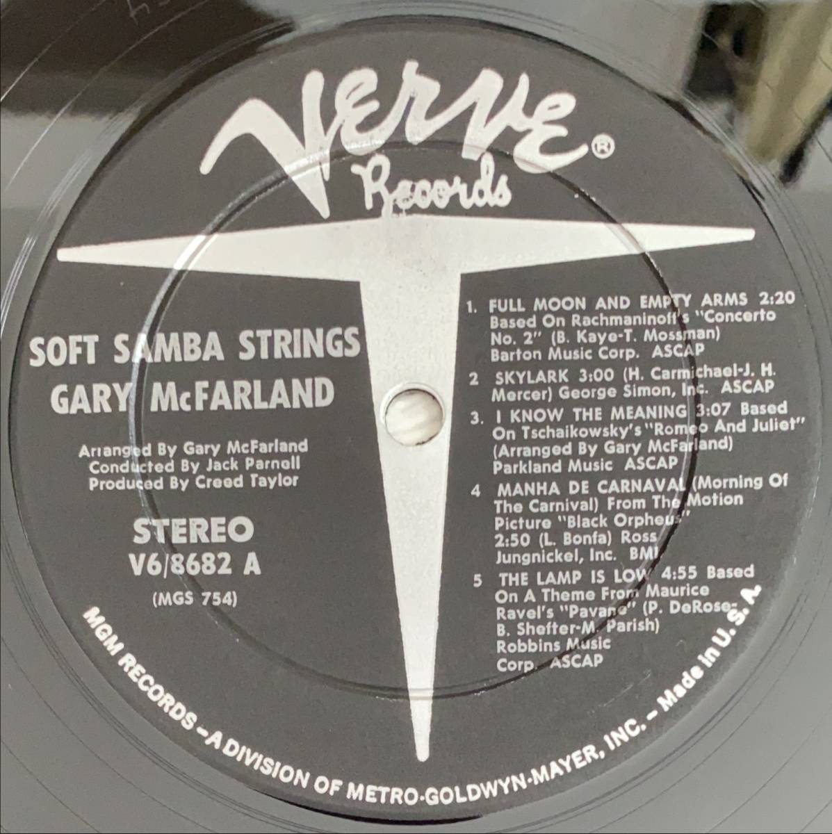 US盤/見開き●ジャケソフト・サウンディング・ボサジャズ名作！Gary McFarland『Soft Samba Strings』_画像4
