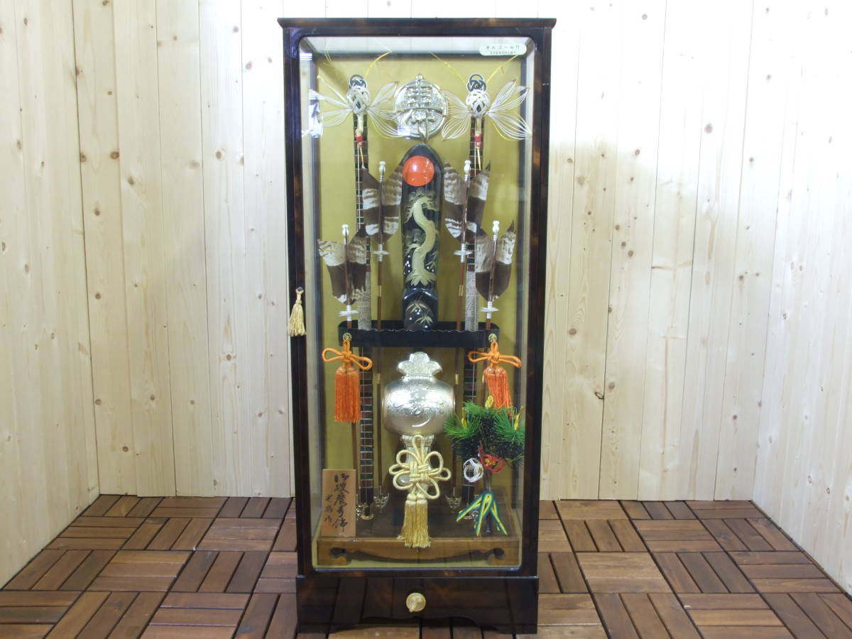ヤフオク! - 破魔弓飾 光鶴作 オルゴール付き 五月人形 節句 お飾り
