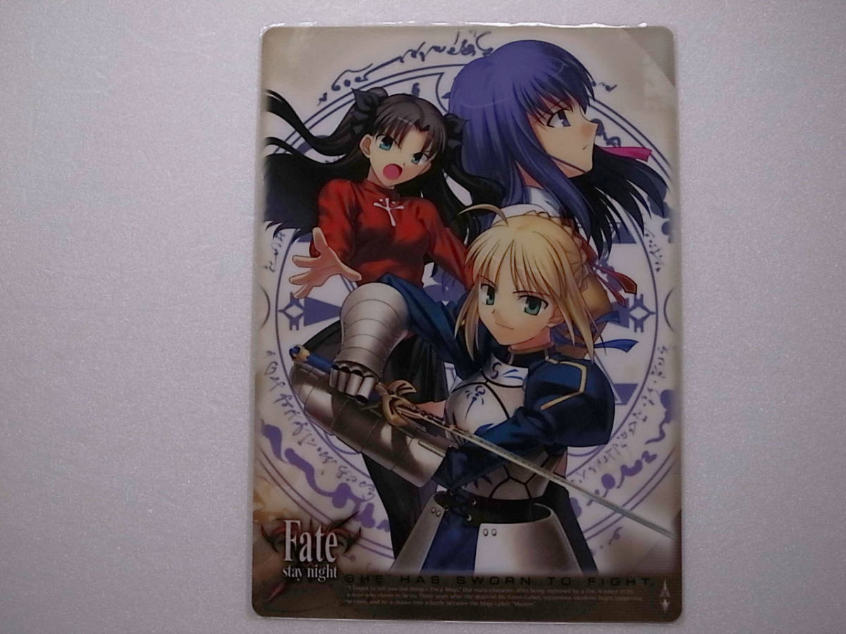 ヤフオク Fate Stay Night 下敷き 遠坂凛 間桐桜 武内崇 P