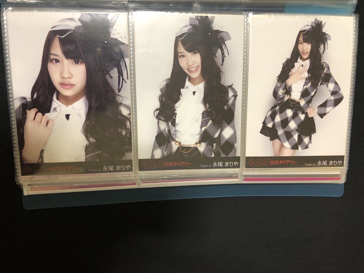 Мария Нагао Официальный Дневник Бонус AKB48 Raw Photo Comp A-6.