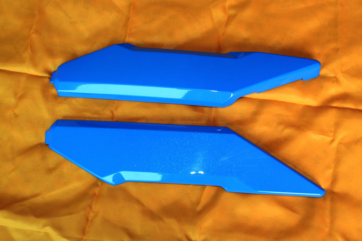 ズーマー ZOOMER X JF52 2012～ 83700+83800-K20-900ZH ZOOMER X ズーマー ボディーガーニッシュ 左右 青 純正品 新品 同梱割引_画像1