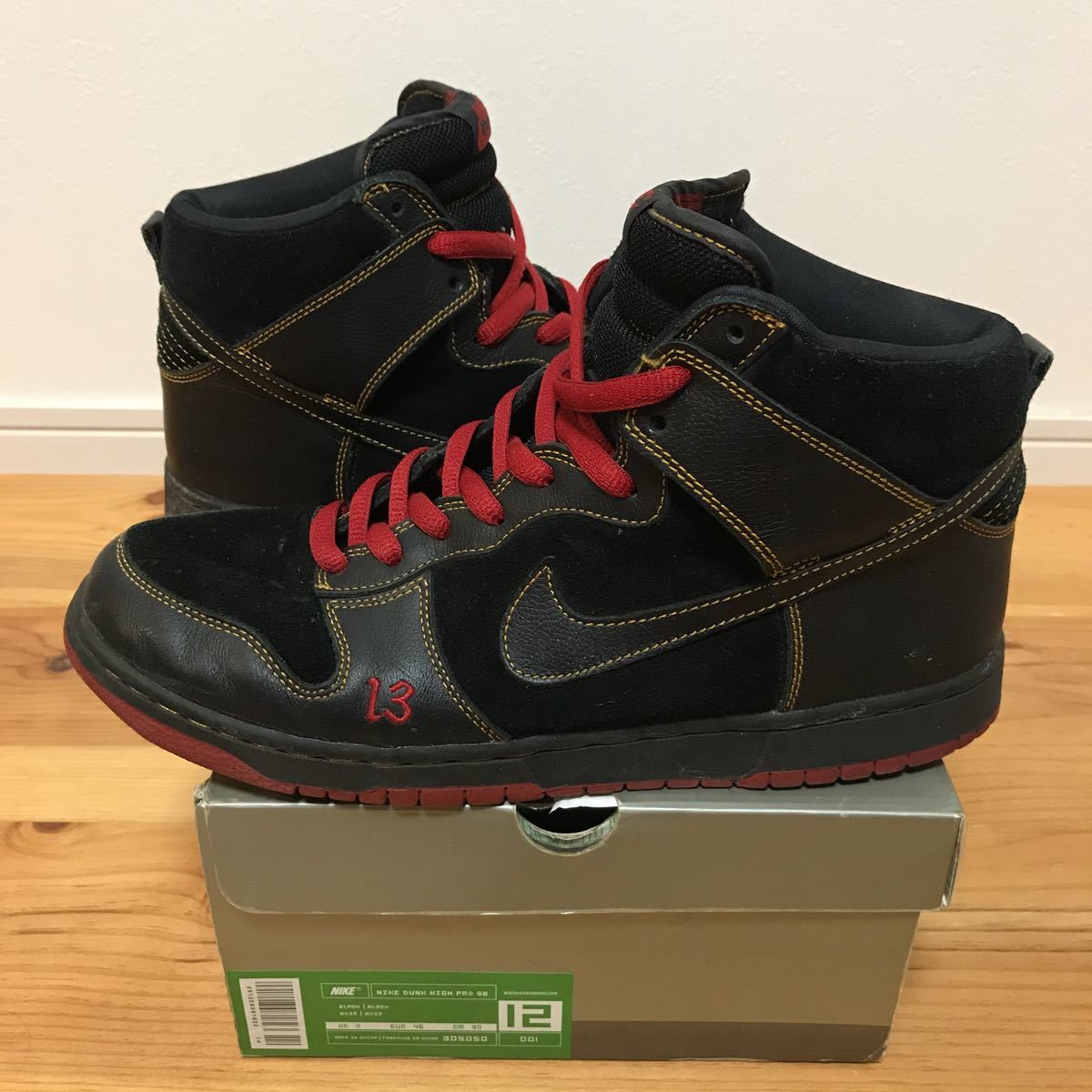 ヤフオク! - NIKE DUNK HIGH PRO SB us12 30cm 305050-001 UN