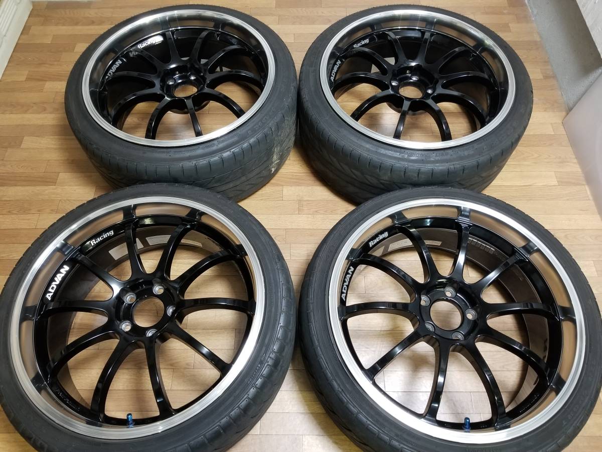 お待たせ!ジャケット/アウター美品】20インチ8.5J +38 & 9.5J +40 PCD114.3 ADVAN Racing RS-D
