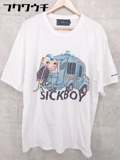 ヤフオク Milkboy ミルクボーイ 半袖 プリント Tシャツ