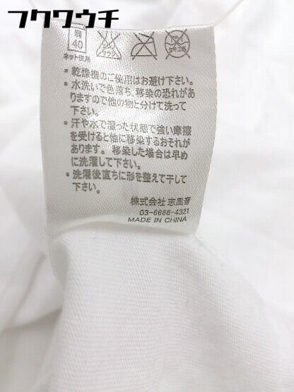 ◇ wjk ダブルジェイケイ 半袖 Vネック Tシャツ カットソー サイズM ホワイト メンズ_画像5