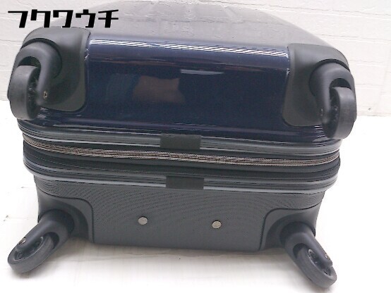 □ 同梱不可 ◎ ALPHA SKY EX 820-49EX 拡張 キャリーケース スーツケース ネイビー メンズ_画像5