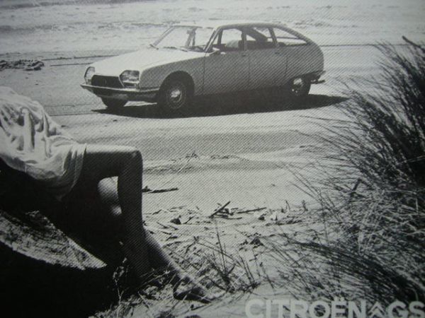  Citroen GS Club реклама цена ввод 1015cc осмотр : постер каталог 