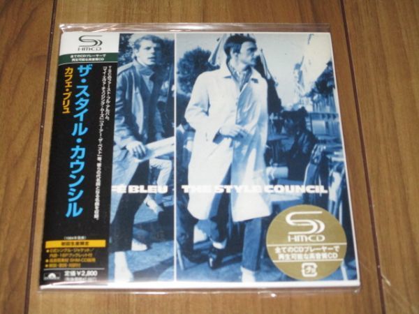 スタイル・カウンシル THE STYLE COUNCIL カフェ・ブリュ CAFE BLEU 紙ジャケ SHM仕様 CD 帯 UICY-93579 ポールウエラー ミックタルボットの画像1