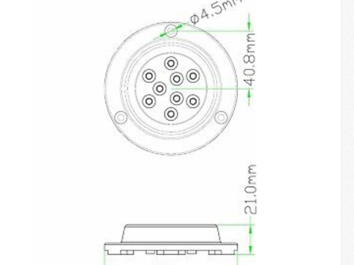【2024秋冬新作】 24V 12V LED 27W ライト 水中 超強力 330 防水 ブルー ルーメン 外装品