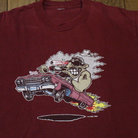 90s SWANK THREADS Tシャツ 両面プリント スワンク ロゴ 90s SWANK THREADS Tシャツ 両面プリント スワンク ロゴ