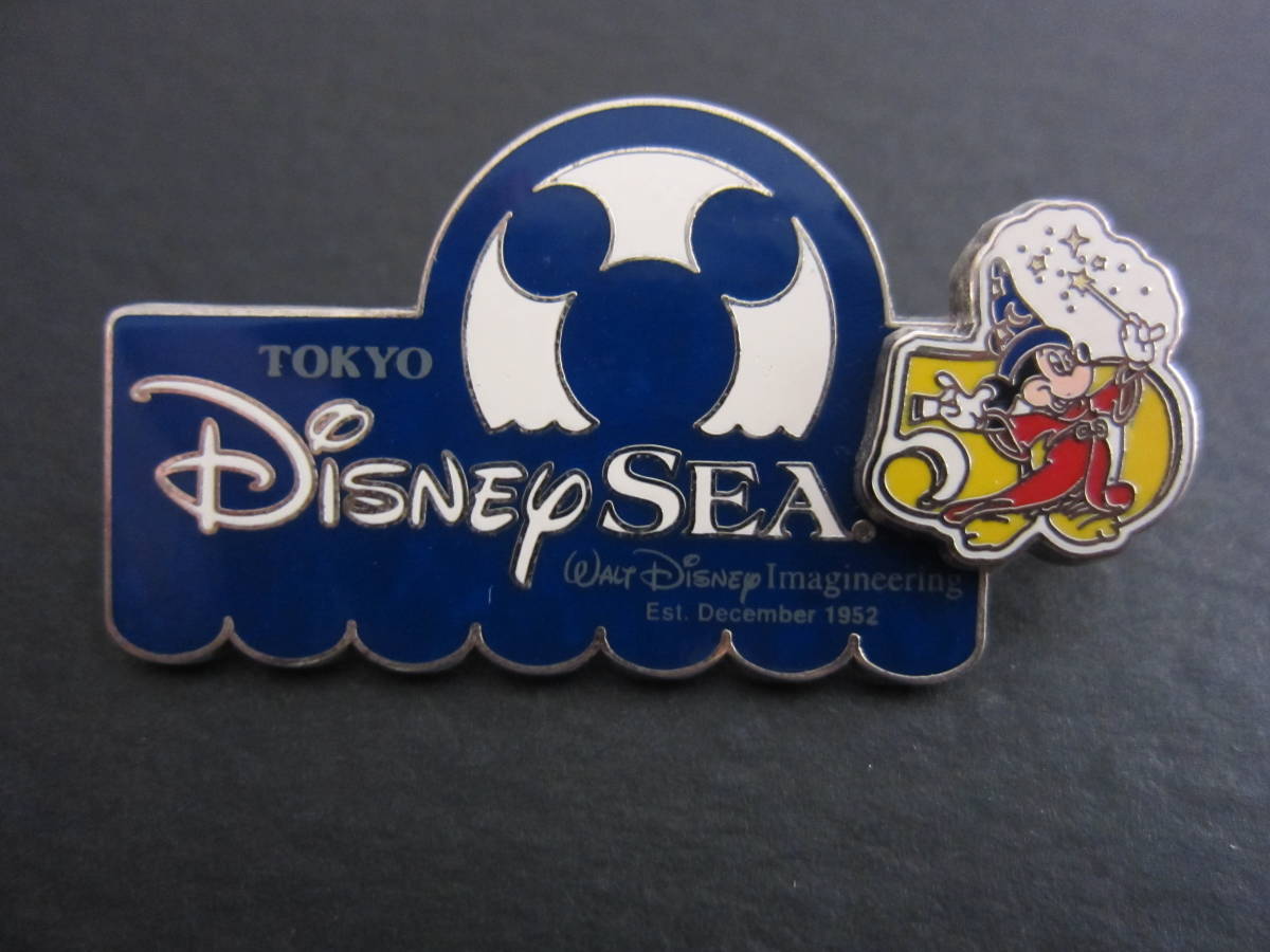 東京ディズニーシー■WDI■50周年ピン■イマジニア限定品■LE 1952■ピン_画像1