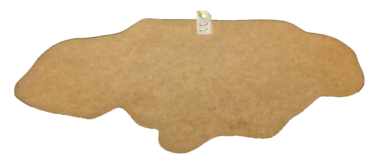 【 ジャマイカ直輸入 】 【 観光地プリント 】 壁掛け オブジェ ジャマイカンシェイプ ジャマイカ雑貨 レゲエ雑貨 ボブマーリー