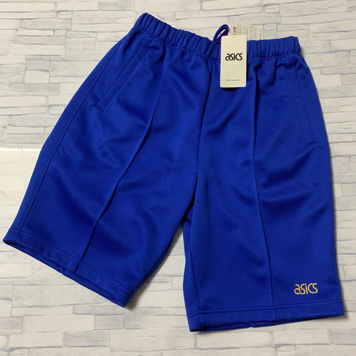 新品アシックス asics ハーフパンツ ジャージ ショートパンツ XO 新品アシックス asics ハーフパンツ ジャージ ショートパンツ XO
