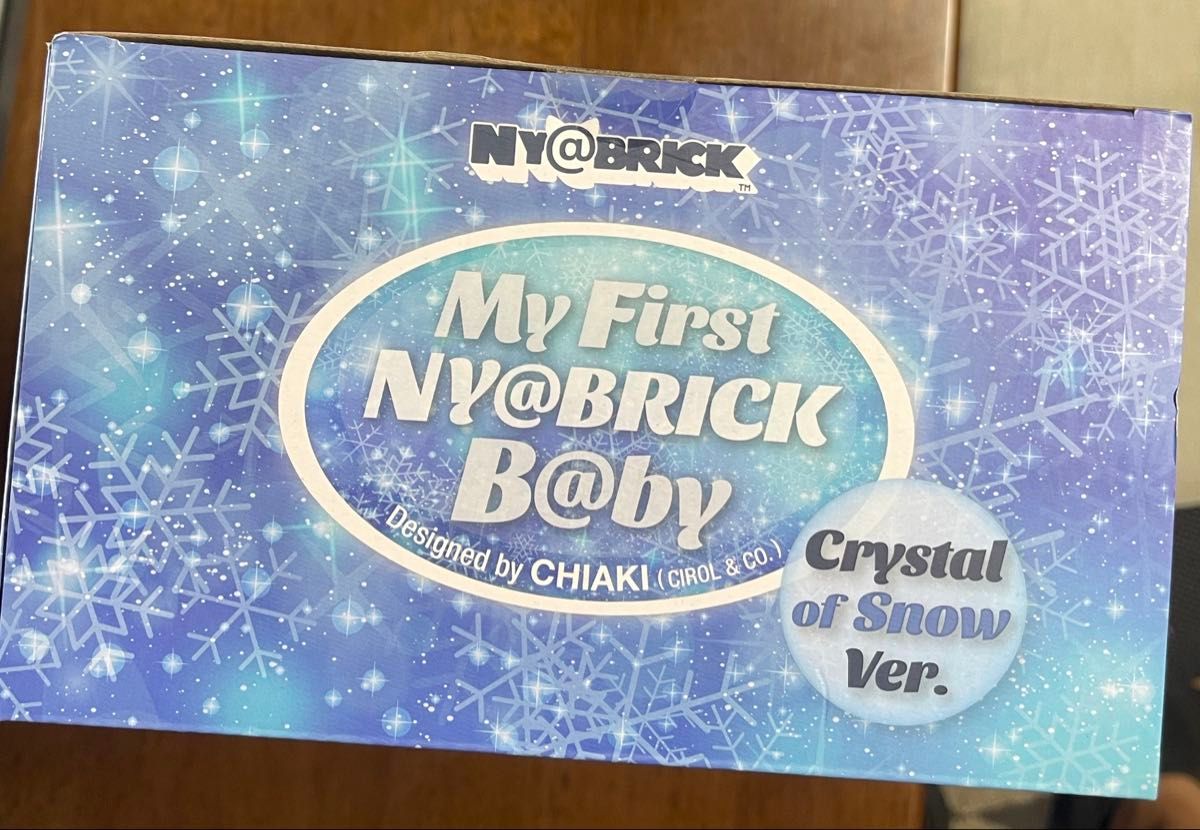 MY FIRST B@BY CRYSTAL OF SNOW おもちゃ MY FIRST BE@RBRICK B@BY
