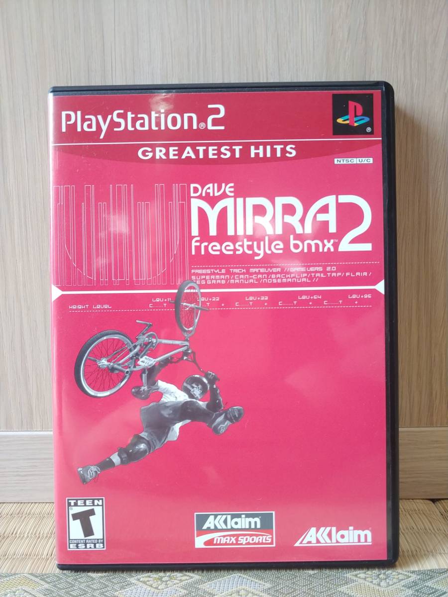 PS2 海外版　Dave Mirra Freestyle BMX 2 Greatest Hits_画像1