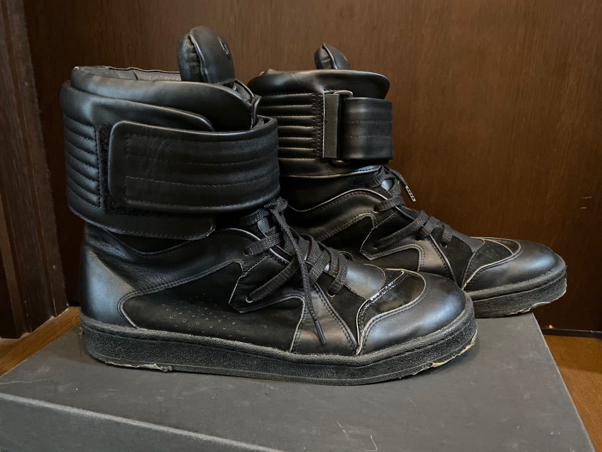 【美品】Nicolas Andreas Taralis ハイカットスニーカー 黒 5