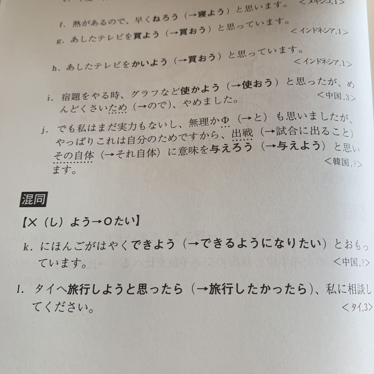 日本語誤用例文小辞典 市川保子著／凡 人社刊／1997年1月20日発行／_画像8