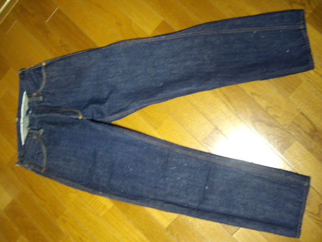 [ unused ] old The Real McCoy's double diamond HOISTING GANG OVERALLS Henp Denimb-torega-z freewheelers 