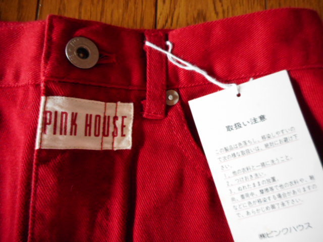* new goods Pink House skirt L ( red ) *