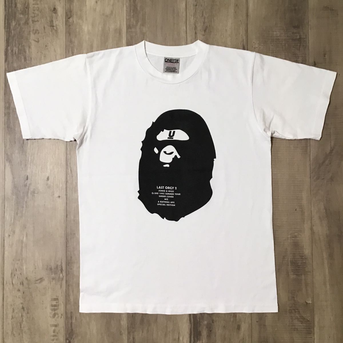 ★激レア★ LAST ORGY 2 Tシャツ Mサイズ a bathing ape UNDERCOVER NIGO アンダーカバー 裏原宿 NOWHERE BAPE エイプ ベイプ JONIO 1995年