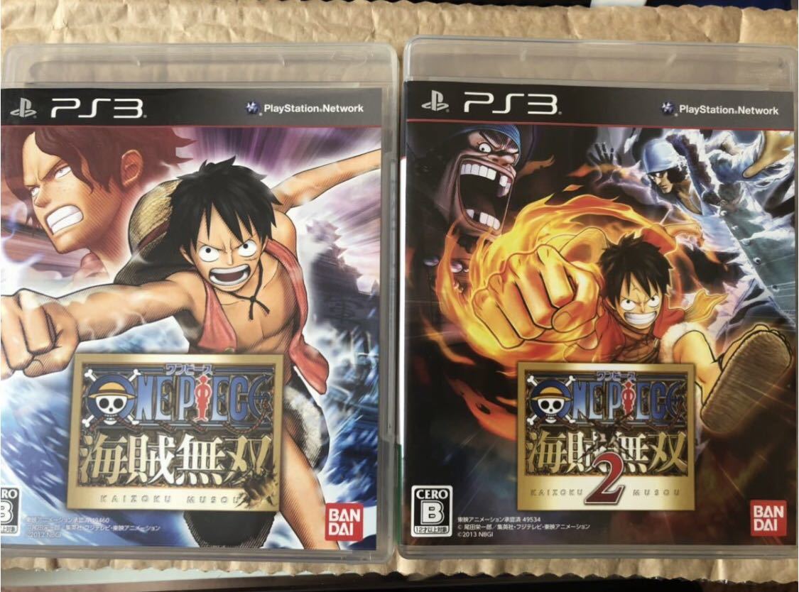 Paypayフリマ 美品 Ps3 One Piece 海賊無双 海賊無双2 セット ワンピース ルフィー