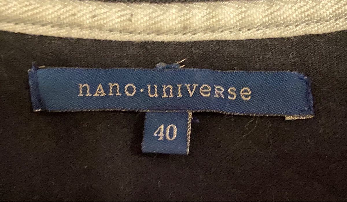 ポロシャツ メンズ　半袖　nano universe
