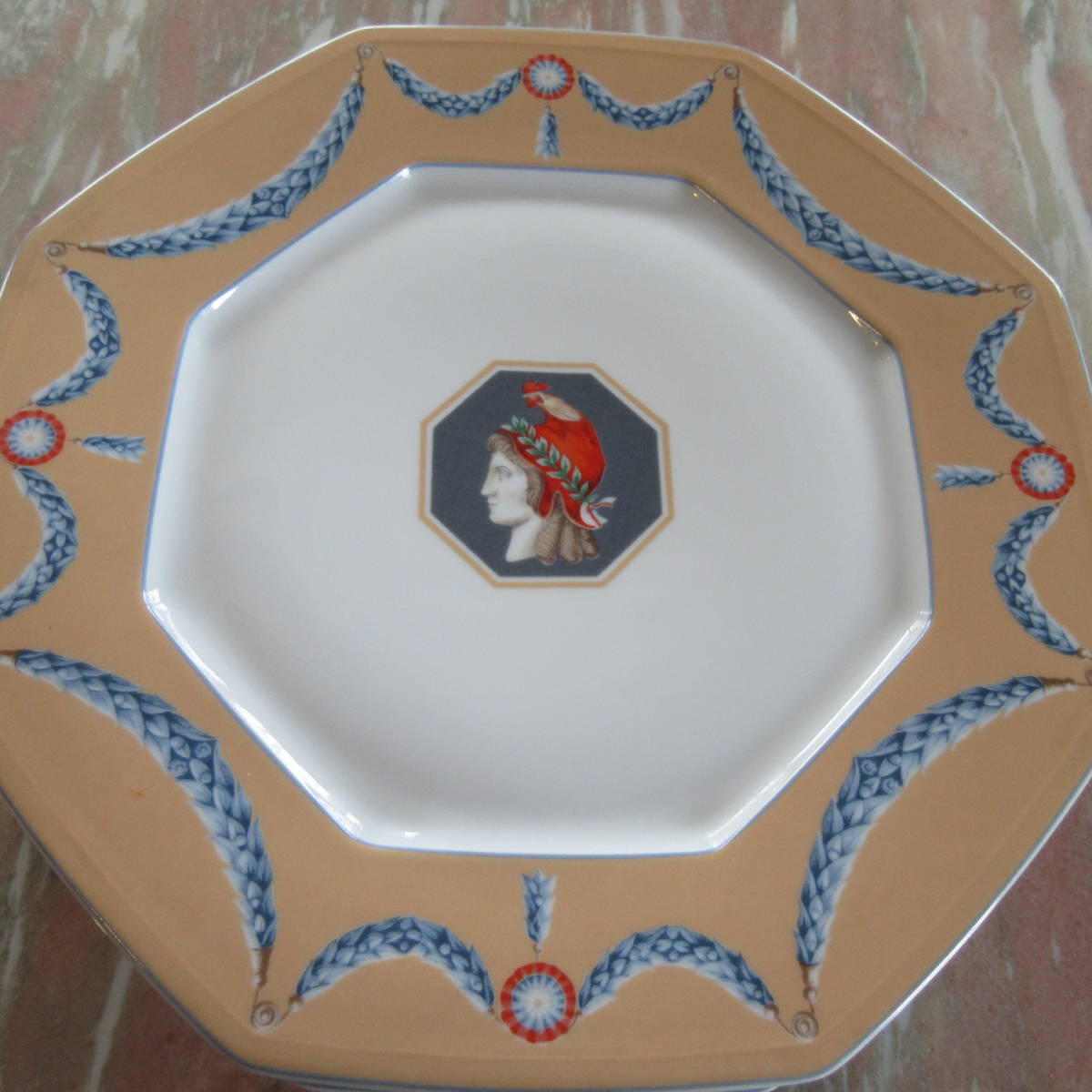 洋食器 5枚セット ジャンヌダルクの横顔 CHフィールド アビランド リモージュ pyramide 洋食器 飾り皿