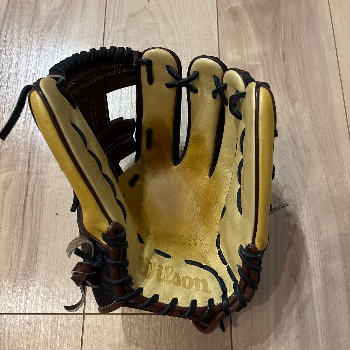 美品　Wilson ウィルソン　グローブ　軟式　コユニ　86 87 内野手用 Amazon | 即日出荷 限定 ウイルソン 野球用 軟式用 グラブ 内野
