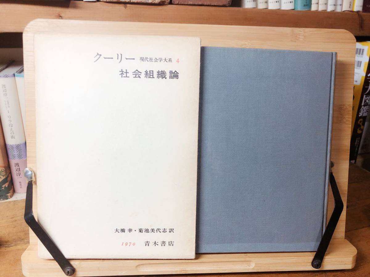 絶版!!現代社会学大系 社会組織論 チャールズ・クーリー 検:ジンメル/カール・マルクス/マックス・ウェーバー/エミール・デュルケーム_画像1