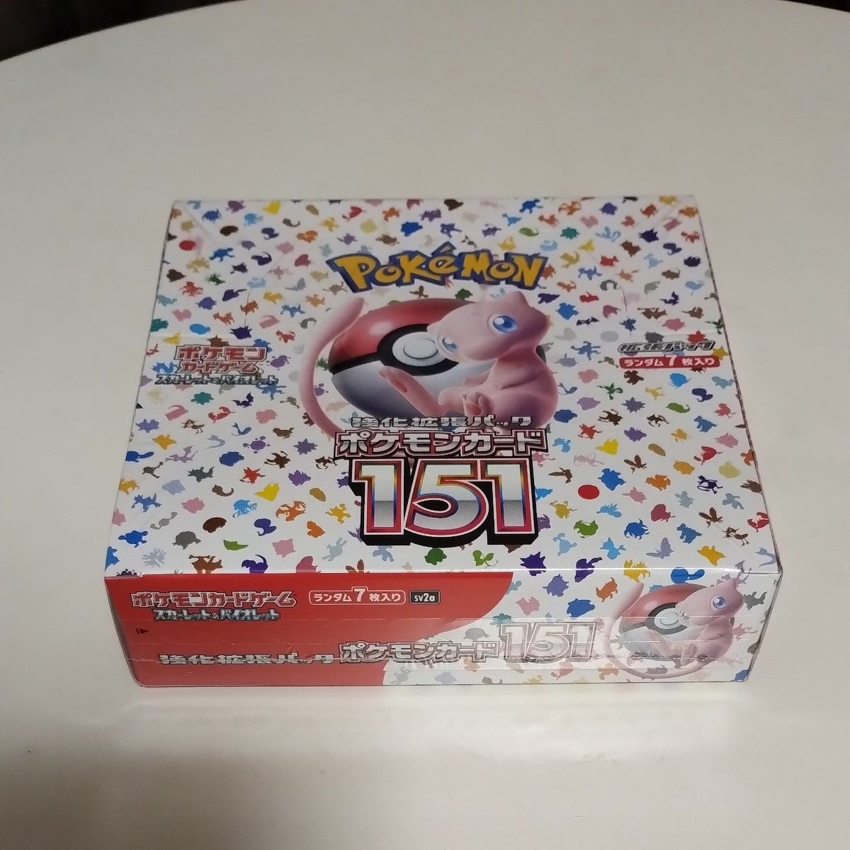 ポケモンカード 151 BOX シュリンク有り