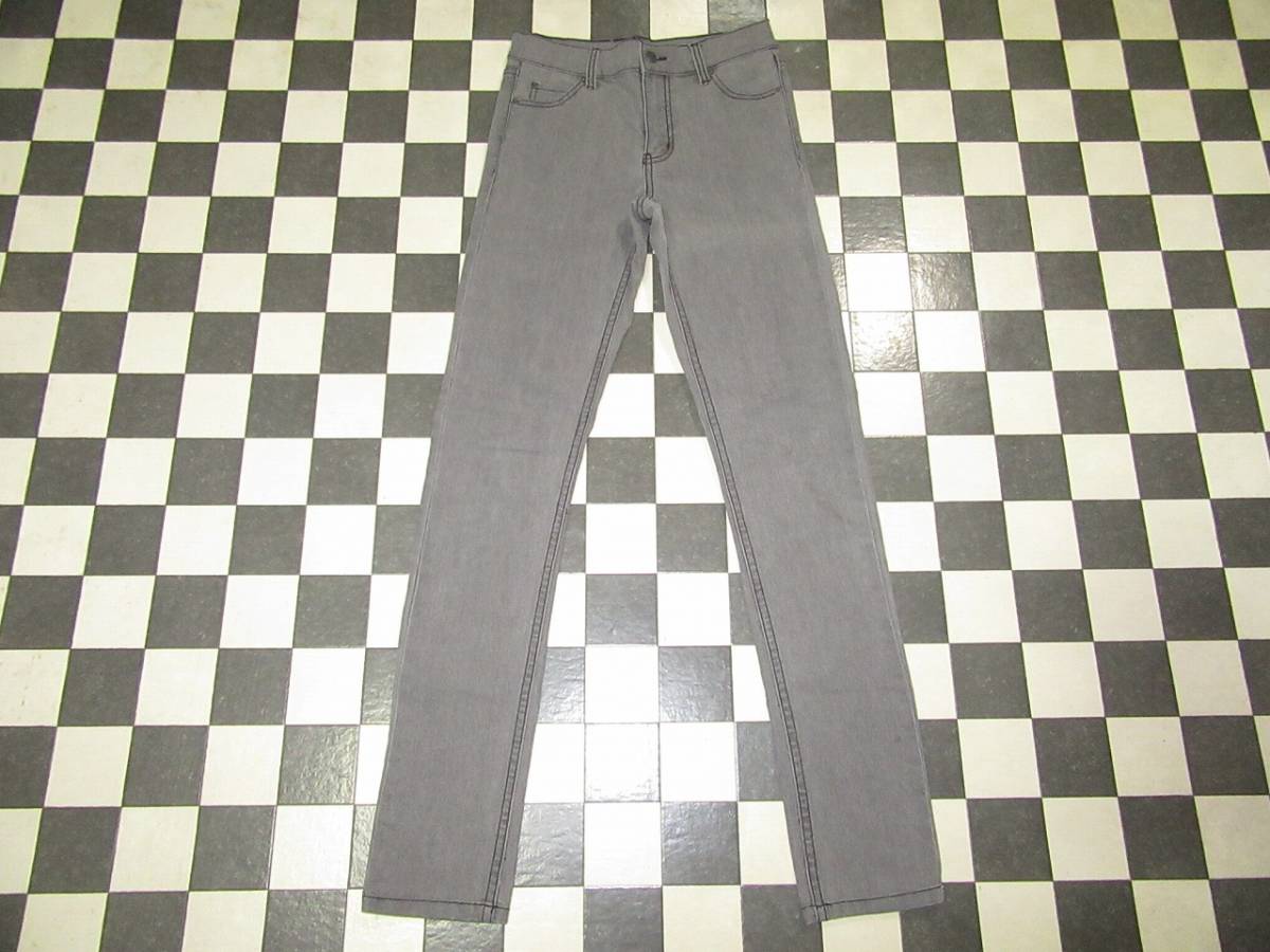 ★チープマンデー★良品　27×32　Tight 45 Min Stonewash　スキニーデニム　グレー　 _画像1