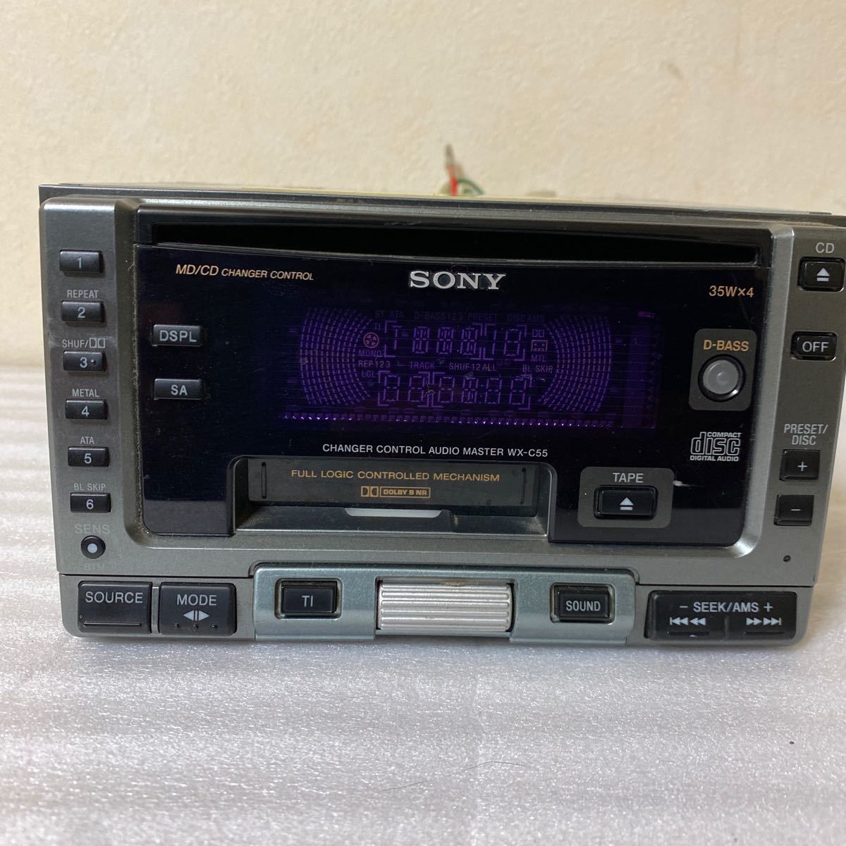 Yahoo!オークション - SONY CD カセット WX-C55 動作未確認 ジャンク Yahoo!オークション - SONY CD カセット WX-C55 動作未確認 ジャンク